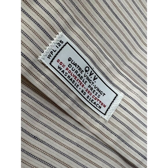 Vtg Christian Dior Chemises DIOR Embroidered Button Down Shirt Large 15.5 34/35 - Picture 8 of 11